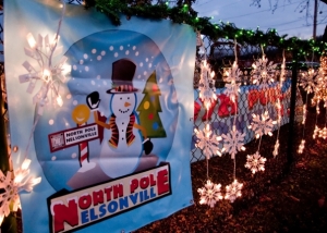 Visit Santa at North Pole Nelsonville (Photo courtesy AthensOhio.com)