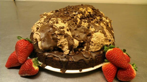 Chef Moe's Chocolate Volcano Cake